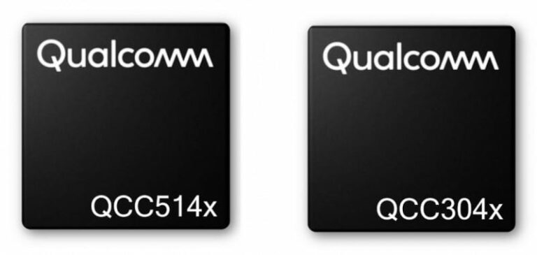 Qualcomm QCC514X and QCC304X series ultra-low-power Bluetooth audio SoCs announced