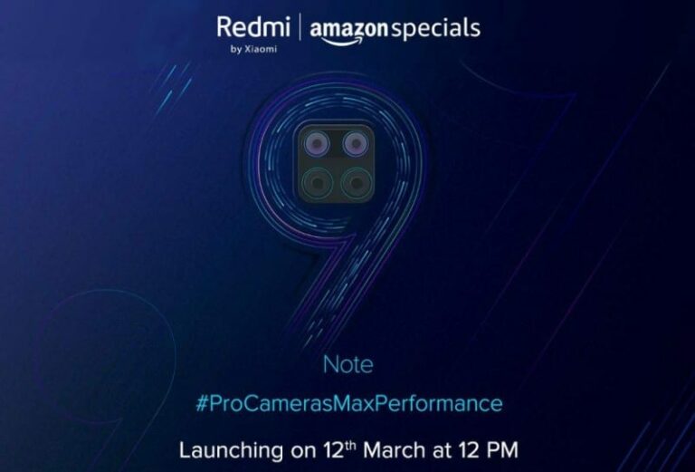 Xiaomi to launch Redmi Note 9 series in India on March 12th