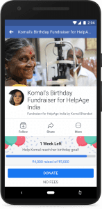 Facebook launches Fundraisers feature to accelerate #COVID19 relief efforts in India