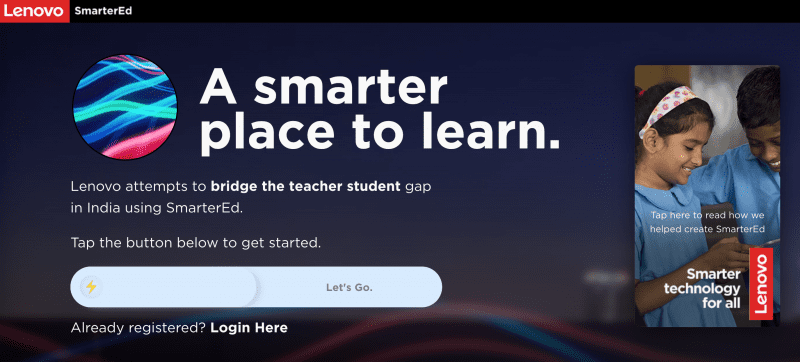 Lenovo launches SmarterEd education platform to fix decreasing student-to-teacher ratio due to COVID-19