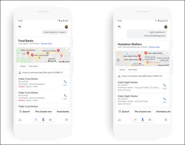 COVID-19 food and night shelters in India gets listed on Google Maps