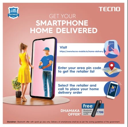 Tecno Doorstep Delivery Initiative