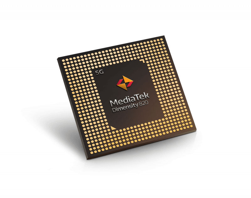 Phones with MediaTek Dimensity 820