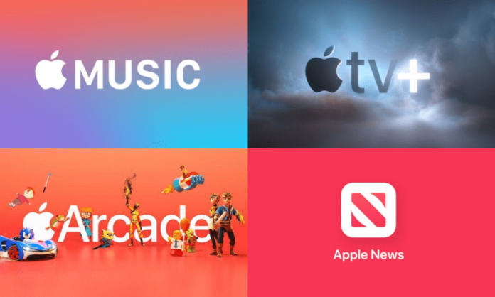 Apple Services - Apple TV+, Apple Arcade, Apple Music