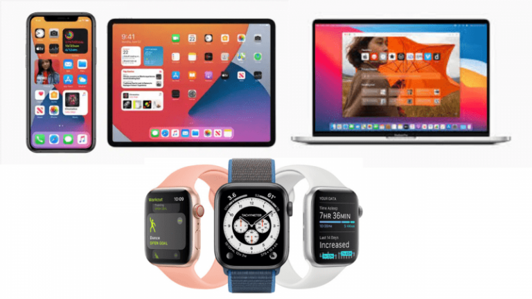 Here’s the list of all the Apple Devices getting iOS 14, iPadOS 14, macOS Big Sur, and WatchOS 7!