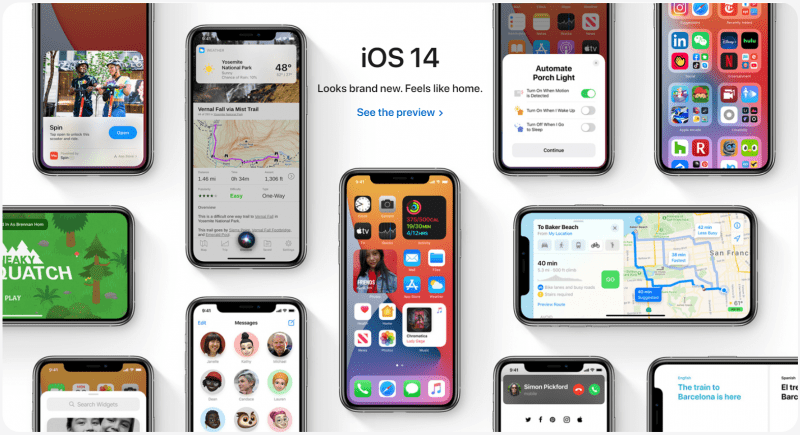 iOS 14 wwdc20 - Apple Devices