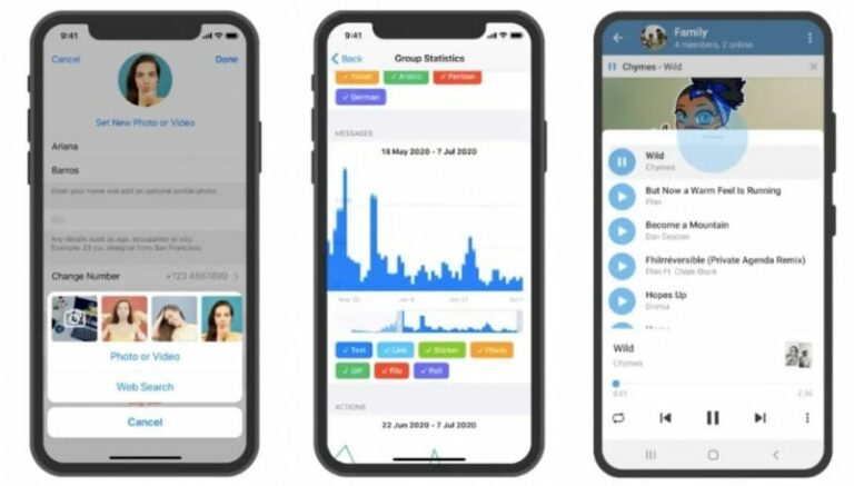 Telegram’s latest update brings unlimited File Sharing, Profile Videos and more