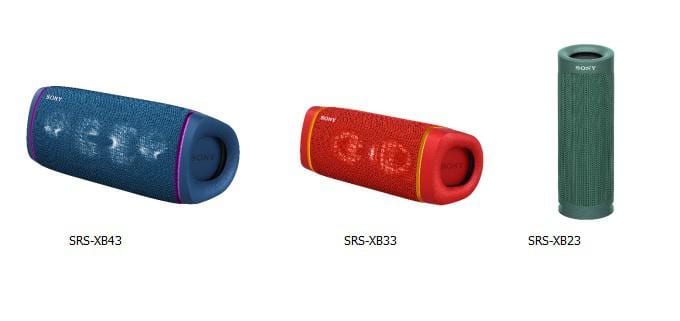 Sony SRS-XB Series