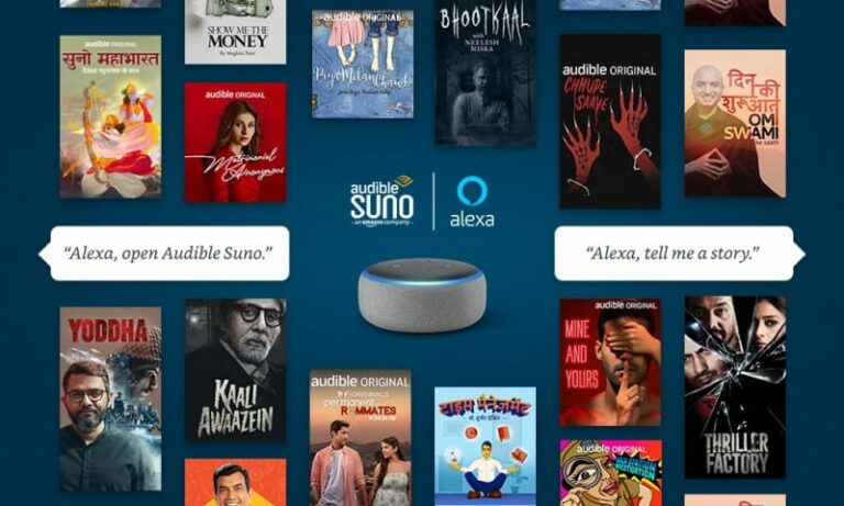 Now Listen Audible Suno For Free on Alexa in India