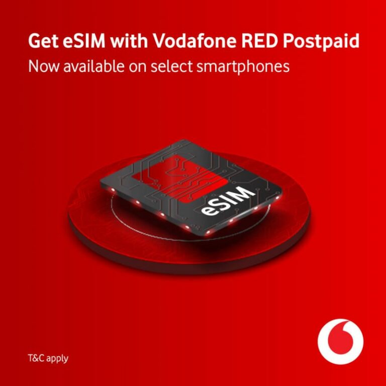 Vodafone launches eSIM support for Postpaid Users