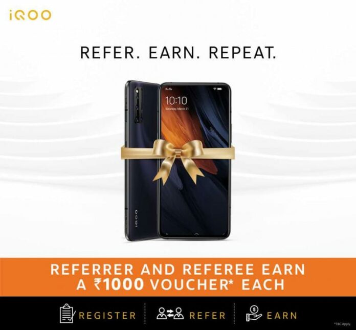 iQOO Referral Program iQOO 3 Referral Program