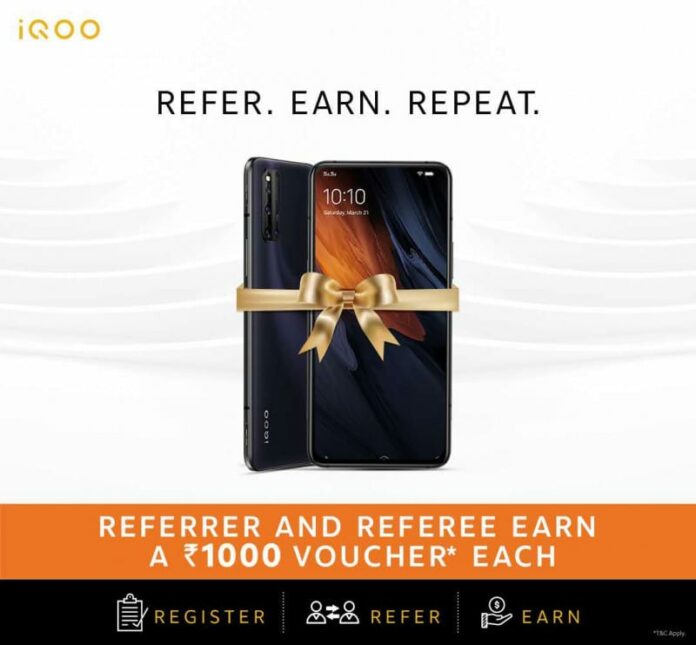 iQOO 3 Referral Program