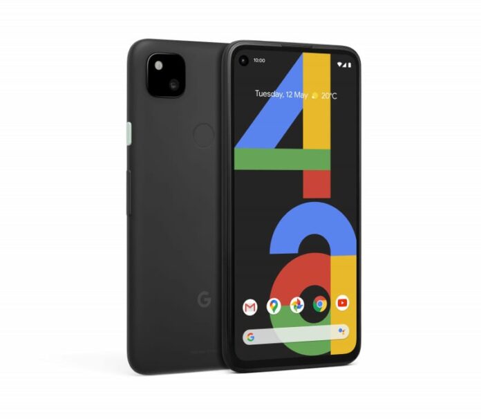 Product shot- Front and Back Pixel 4a