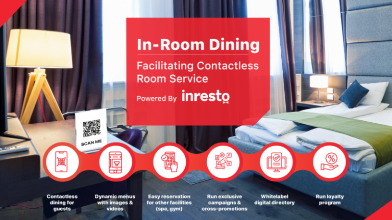 Dineout Introduces Contactless In-room Dining Technology for Hotels in India