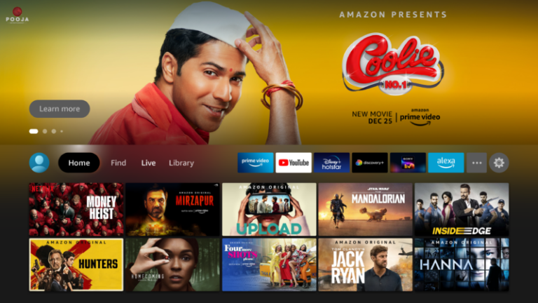 Amazon Fire TV Devices Receiving Redesigned Home Screen
