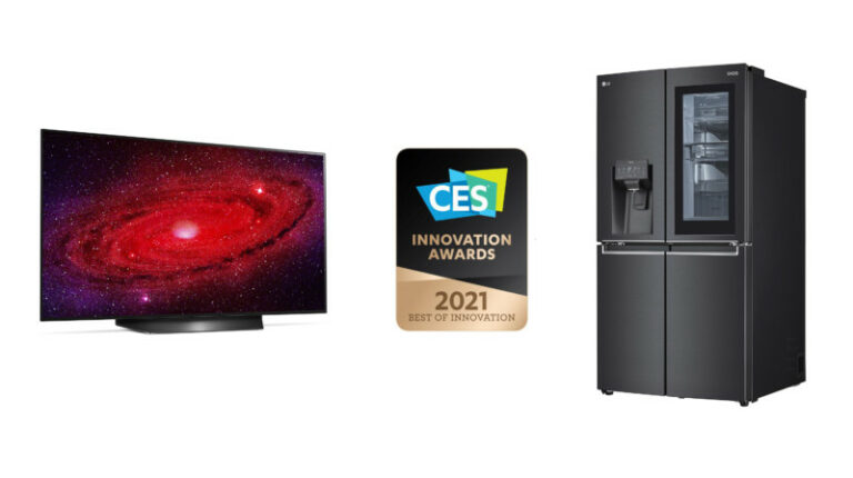 LG to Receive CES’s Best Innovation Award for the OLED TV Technology and InstaView Door-in-Door Refrigerator