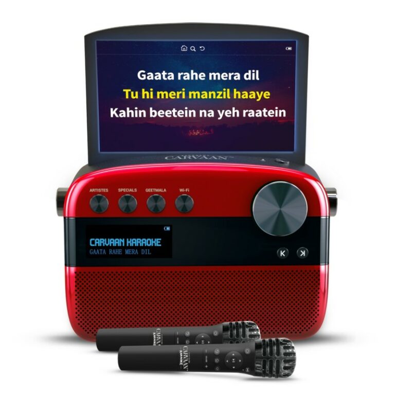 Saregama Launches a new Top End version of Carvaan with an Inbuilt Screen