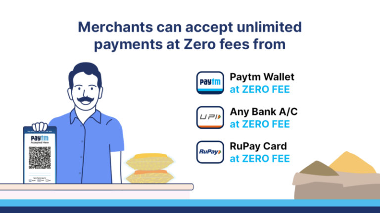 Paytm waives off Charges on merchant transactions, Will Fund MDR of Rs. 600 crore for MSMEs