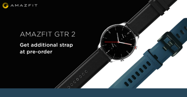Amazfit GTR 2 now up for Pre-Order at INR 12,999 in India