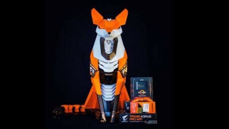 Fox My Box unveils “Kitsun – the Fox PC” powered by Ryzen Threadripper 3960X
