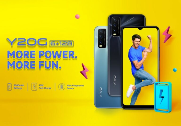Vivo Y20G With MediaTek Helio G80 SoC Launched in India