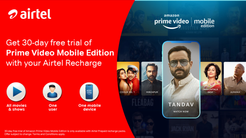 Prime Video Mobile Only Plan