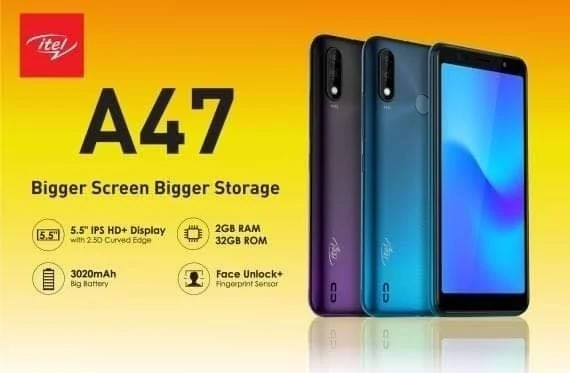 iTel A47 with HD+ Full Screen display launched on Amazon India for INR 5499