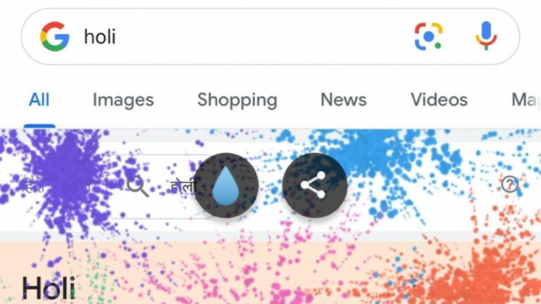 Celebrate Virtual Holi with the help of Google’s virtual Holi fest