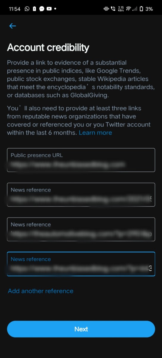 How to apply for a verification badge on Twitter