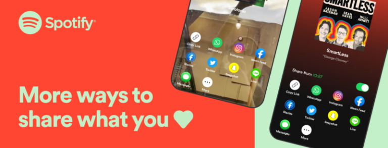 Spotify now allows sharing specific parts of a Podcast and more