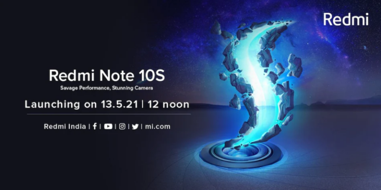 Redmi Note 10S launch date set for May 13 in India
