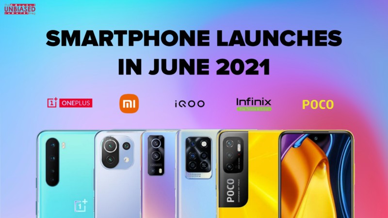 Smartphones launching in the month of June