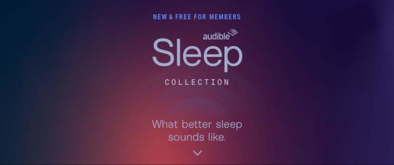 Audible's sleep series now available 