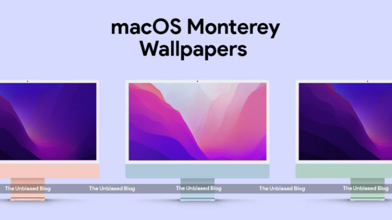 Download macOS Monterey stock wallpapers