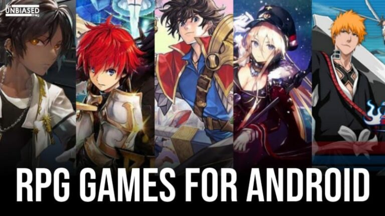 Here’s a list of the Top Five RPG Games for Mobile devices