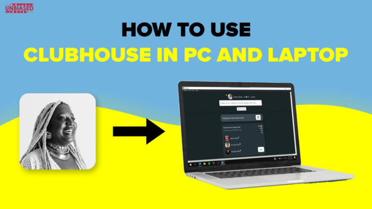How to use Clubhouse on a PC