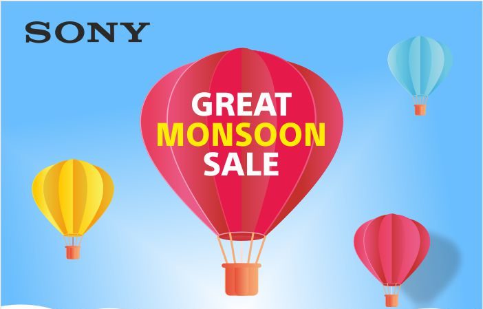 Sony to offer deals on Audio Products in the Great Monsoon Sale