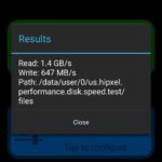 Realme GT 5G Storage test