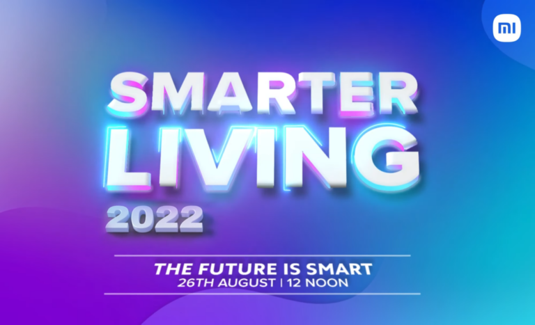 Smarter Living 2022 event set for 26th August, Mi Band 6, and other expected products to launch