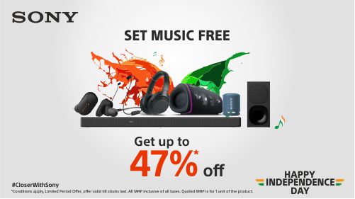 Sony India announces deals and offers