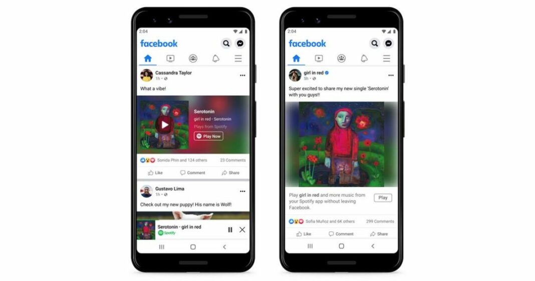 174804035_200698058309151_195027002122992936_n Spotify can now be used within the Facebook App