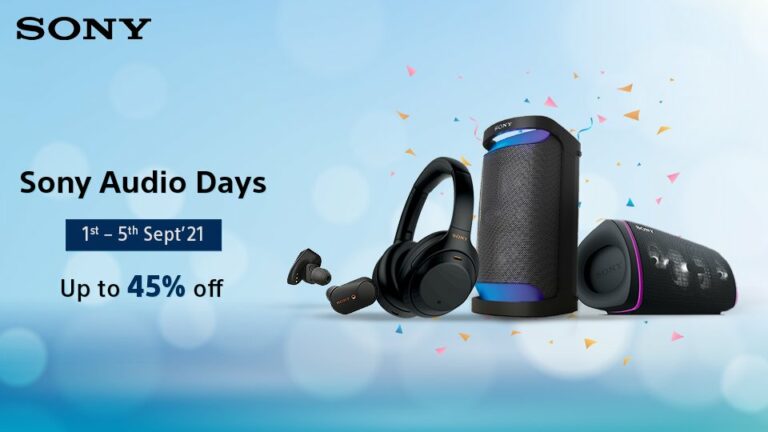 Sony Audio Days 2021 to offer discounts on premium audio products