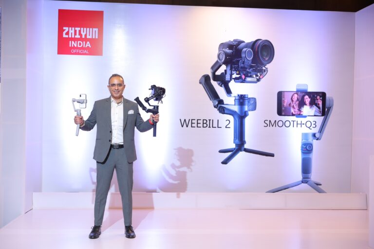 ZHIYUN launches SMOOTH-Q3 and WEEBILL 2 Gimbal in India