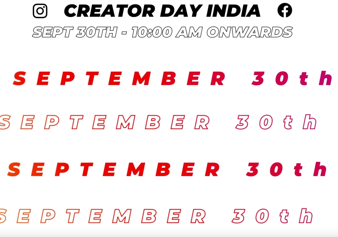 Instagram and Facebook announce Creators Day 