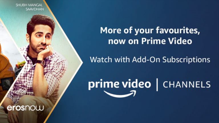 Amazon announces its Prime Video Channels in India