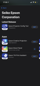 Epson EcoTank L8180 app