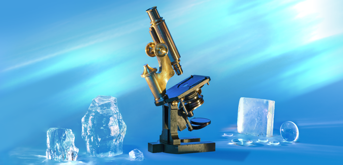 Mikroskop und optische Glass 1884