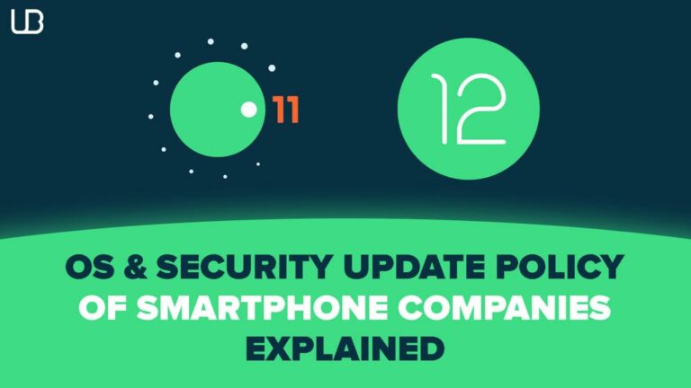 OS and Security Update policy of Smartphone Companies Explained