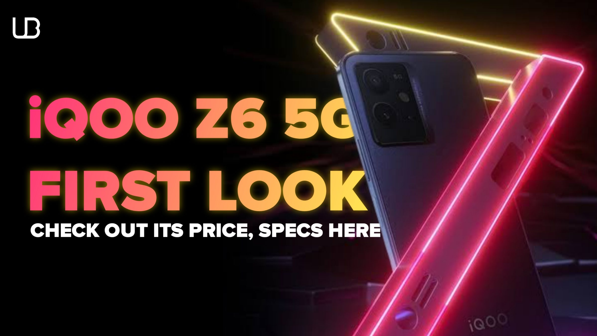 iQOO Z6 5G First Look - Check out its Price, Specs here