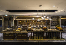 Air India Unveils First Flagship Maharaja Lounge at Delhi Airport Business Class Buffet Area